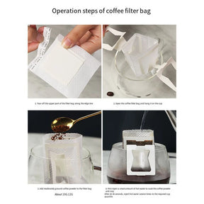 Accesorios de Cocina, Filtro de Café Desechable, Bolsa de Papel.